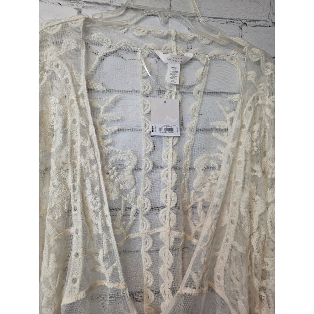 Lauren Conrad Women's Ivory Kimono - Picture 4 of 8